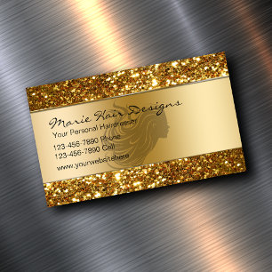 Coiffeur de beauté Magnets Cartes de visite