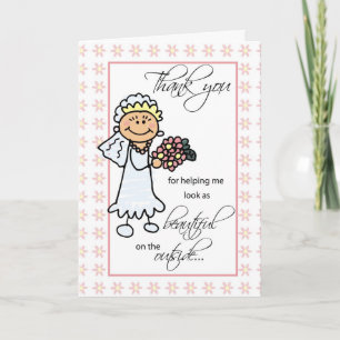 Coiffeur et Maquilleur Merci pour le Mariage