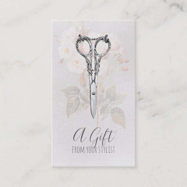 coiffeur styliste cadeau certificat cadeau xmas (Devant)