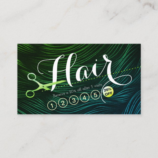 Coiffeuse Coiffeuse Green Gold Ciseau Fidélité (Devant)