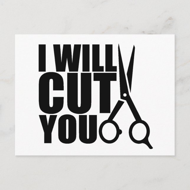 Coiffeuse ou coiffeuse - Cartes postales marketing (Devant)