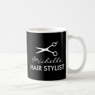 Coiffeuse tasse personnalisée pour coiffeur salon