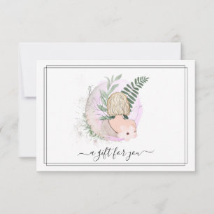 Coiffure de salon aquarelle   Certificat cadeau