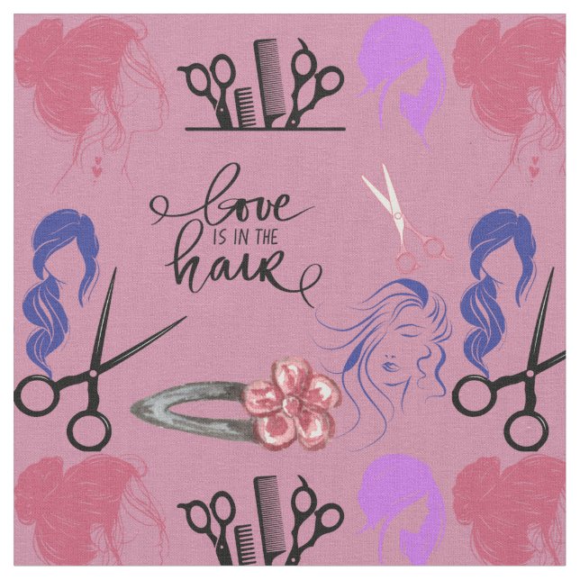 Coiffure tissu thématique | styles | ciseaux (Fermer)