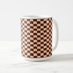 COIN DE CONTRÔLE ORANGE NOIR Tall White Mug