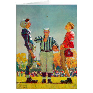 Coin Toss par Norman Rockwell