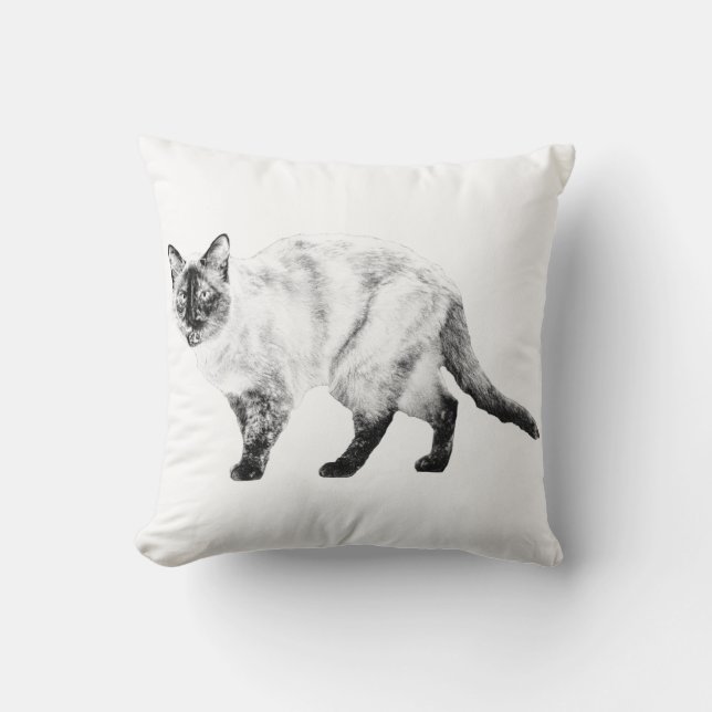 Coins arrondis, Coussin de chat douillet (Recto)