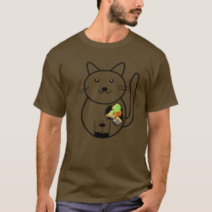 Coins-CAT sur des T-shirts Canva foncé