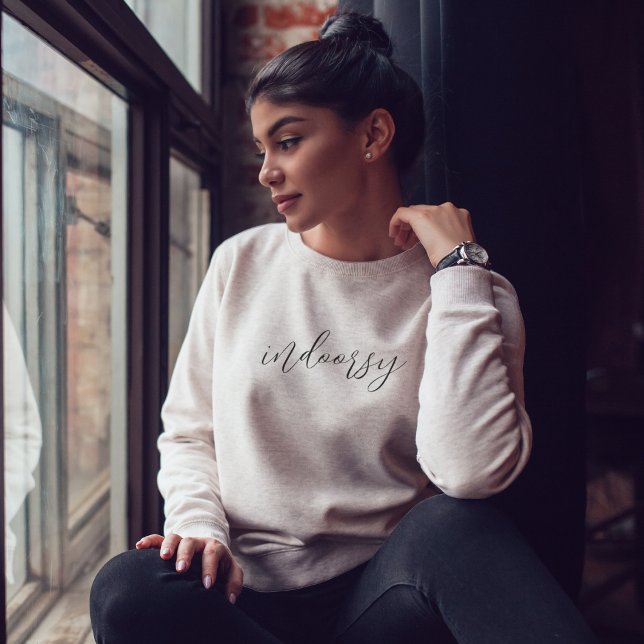 Col cendré intérieur | Cosy Funny Pullover Sweatsh (Créateur téléchargé)