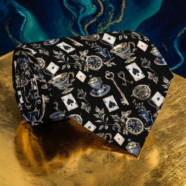 Col cravate à motif Classique de Wonderland (Créateur téléchargé)