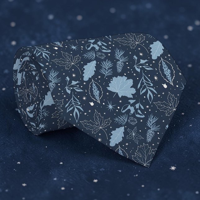 Col cravate à motif hivernal saisonnier (Créateur téléchargé)