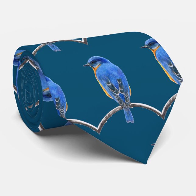 Col cravate Bluebird (Roulé)