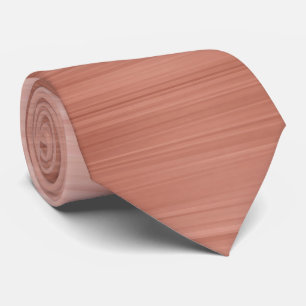 Col cravate couleur or rose