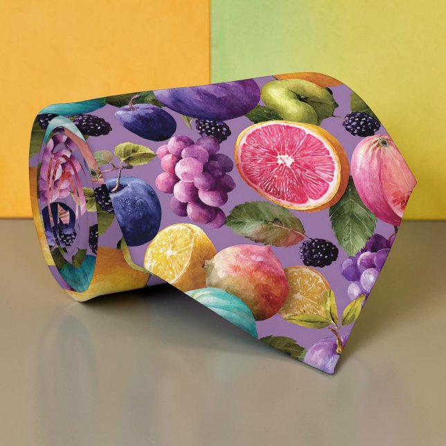 Col cravate de fruits d'été saisonniers (Créateur téléchargé)