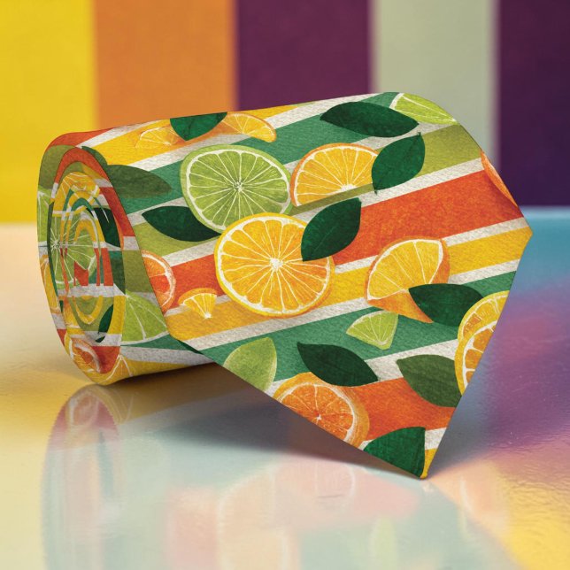 Col cravate de fruits d'été saisonniers (Créateur téléchargé)