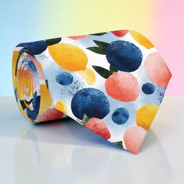 Col cravate de fruits d'été saisonniers (Créateur téléchargé)