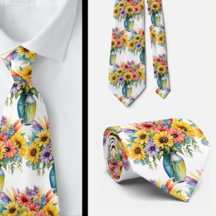 Col cravate d'homme Nœud papillon floral pour ma
