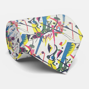 Col cravate en soie Kandinsky Small Worlds - Art a