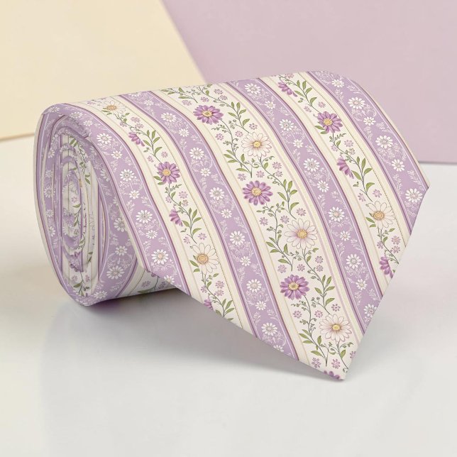 Col cravate floral fleurs de printemps saisonnière (Créateur téléchargé)