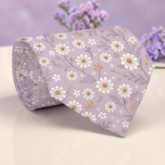 Col cravate floral fleurs de printemps saisonnière (Créateur téléchargé)