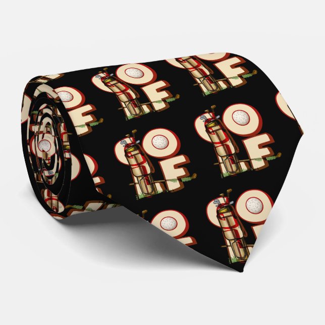 Col cravate homme Golf Love (Roulé)