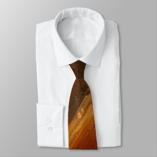 Col cravate homme Hot Brown Lava (Attaché)