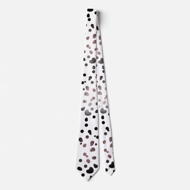 Col cravate imprimé Dalmatien Cruella Deville (Devant)