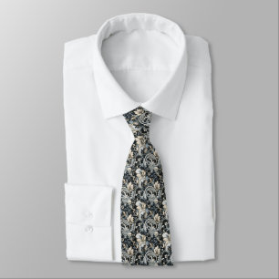 Col cravate imprimé Paisley pour homme