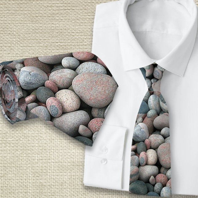 Col cravate motif River Rocks (Créateur téléchargé)