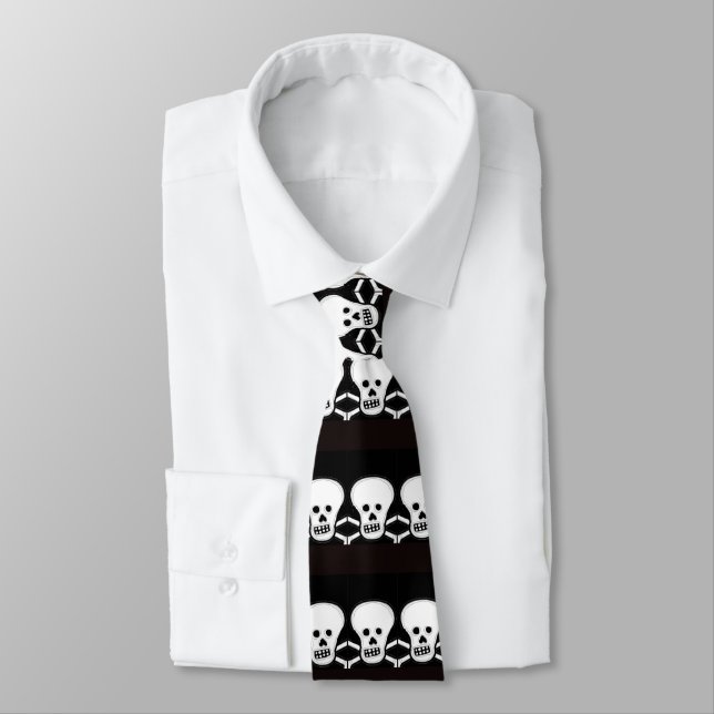 Col cravate novelty Halloween (Attaché)