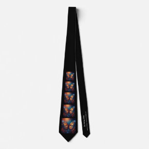 Col cravate Papillon Monarque