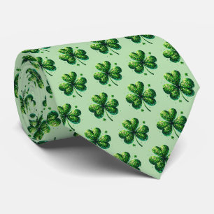 Col cravate pour hommes St. Patrick's Clover