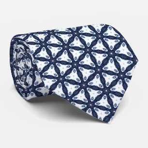 Col cravate triangle bleu Alien