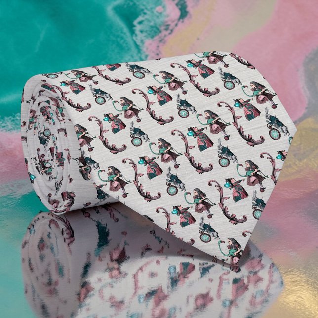 Col cravate Wonderland motif classique (Créateur téléchargé)