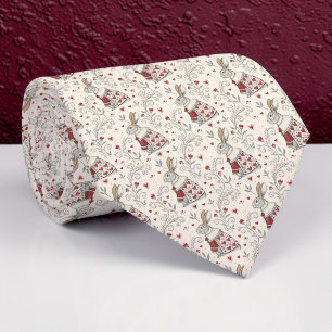 Col cravate Wonderland motif classique