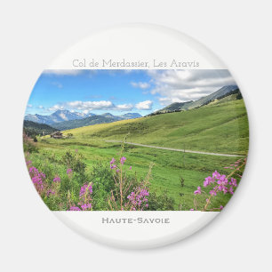 Col de Merdassier, Magnet rond Haute-Savoie