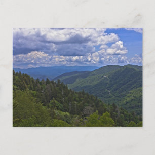 Col de Newfound, carte postale des Great Smoky Mou