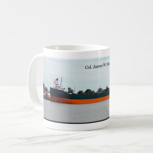 Col James M. Schoonmaker mug (Devant gauche)