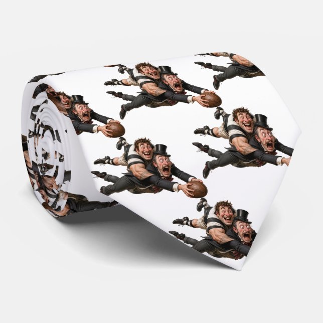Col Rugby Messieurs Design Cravate (Roulé)