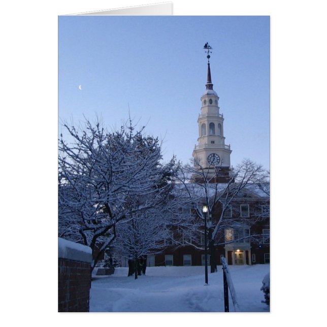 Colby College dans la neige (Devant)