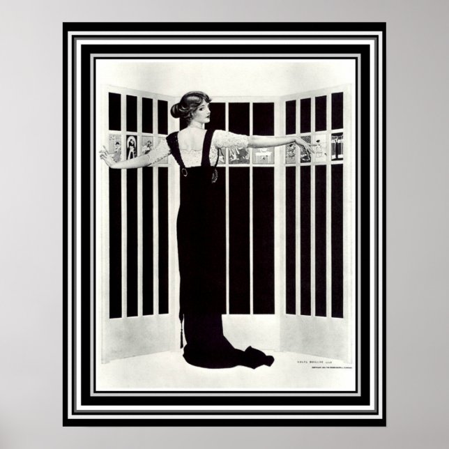 Coles Phillips Art Déco "Image Screen" 16 x 20 (Devant)