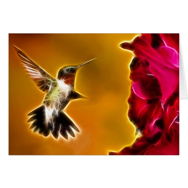Colibri à gorge rubis (Devant horizontal)
