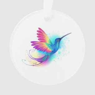 Colibri arc-en-ciel exotique