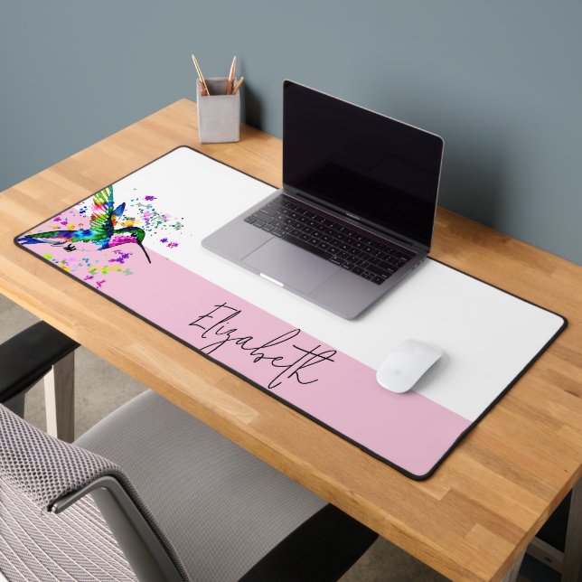 Colibri éclaboussure personnalisé (Bureau 2)