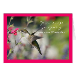 Colibri en vol