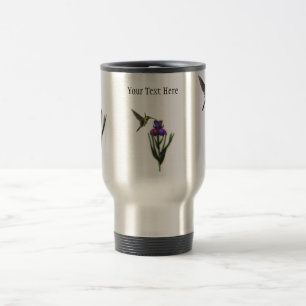 Colibri Iris Flower Travel Mug