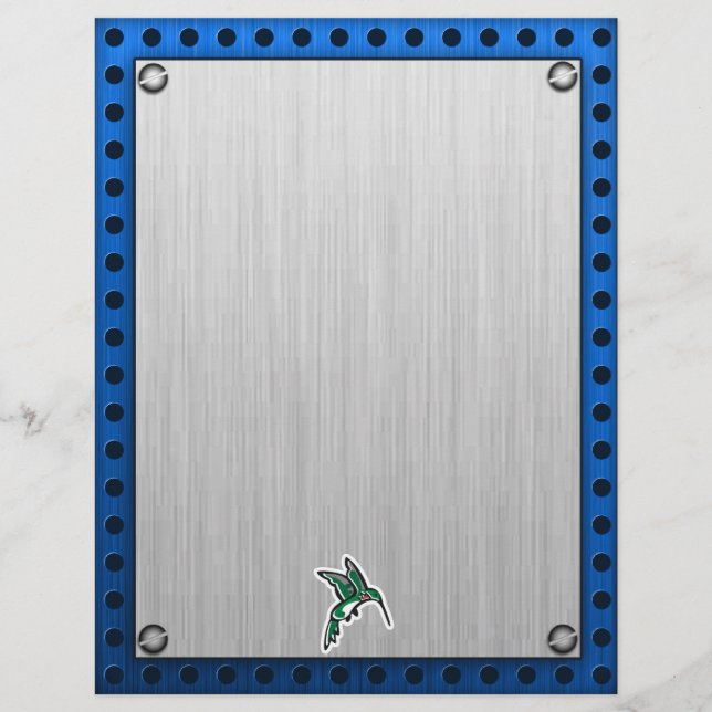 Colibri mignon ; Métal (Devant)