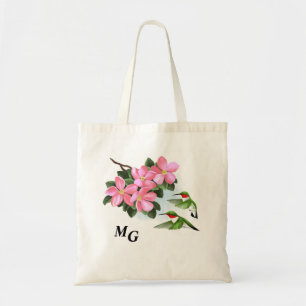 Colibri monogramme et Sac fourre-tout de fleurs