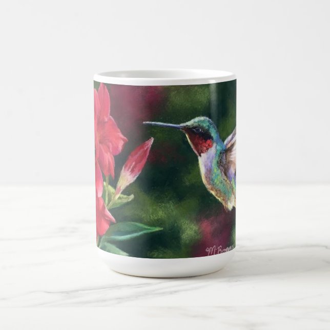 Colibri Peinture Mug par Mandy Roeing (Centre)