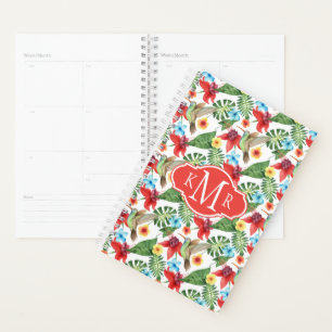 Colibri tropical   Monogramme